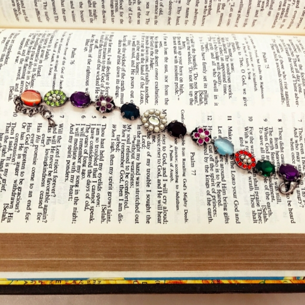 Vintage Multi Stone Bracelet